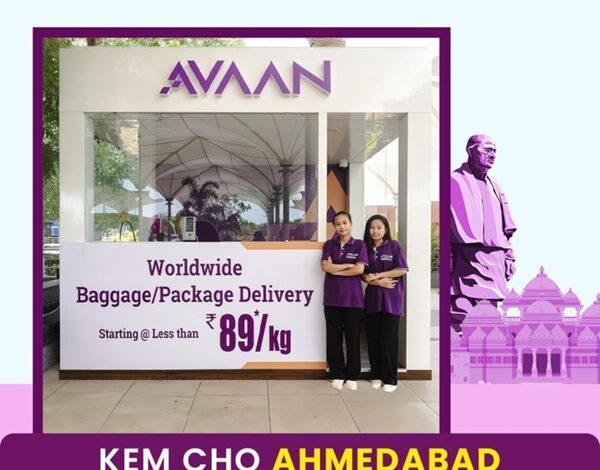 Avaan India Launches Kiosk at Terminal 1, Ahmedabad Airport offering excess baggage solutions at affordable prices